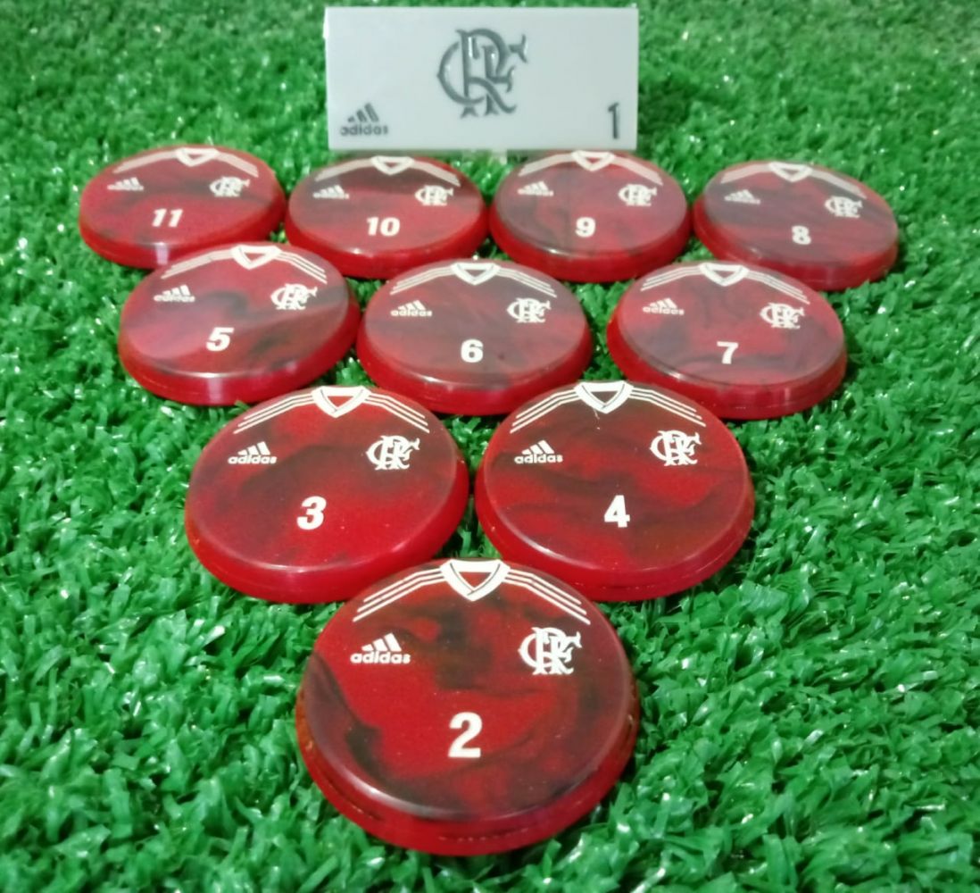 Jogo de botão Flamengo Imagem 1